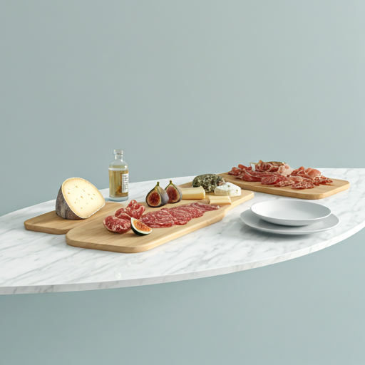 Premium catering spread